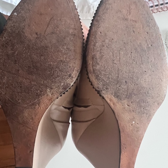 Givenchy Women's Tan Leather Boots - Picture 8 of 8